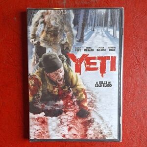 Yeti DVD Movie - White & Red Cover Art Brand New Sealed